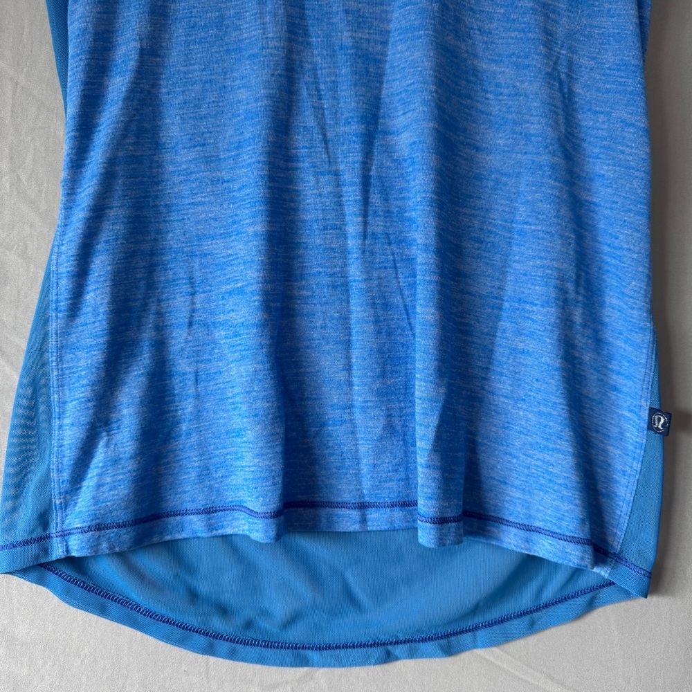 lululemon athletica Blue Short Sleeve Performance Tee - Picture 2 of 6
